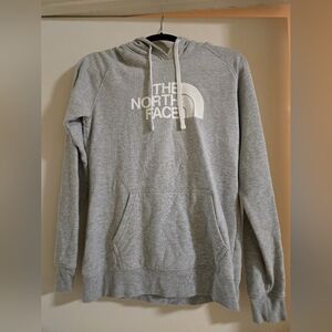 The North Face Light Gray Hoodie